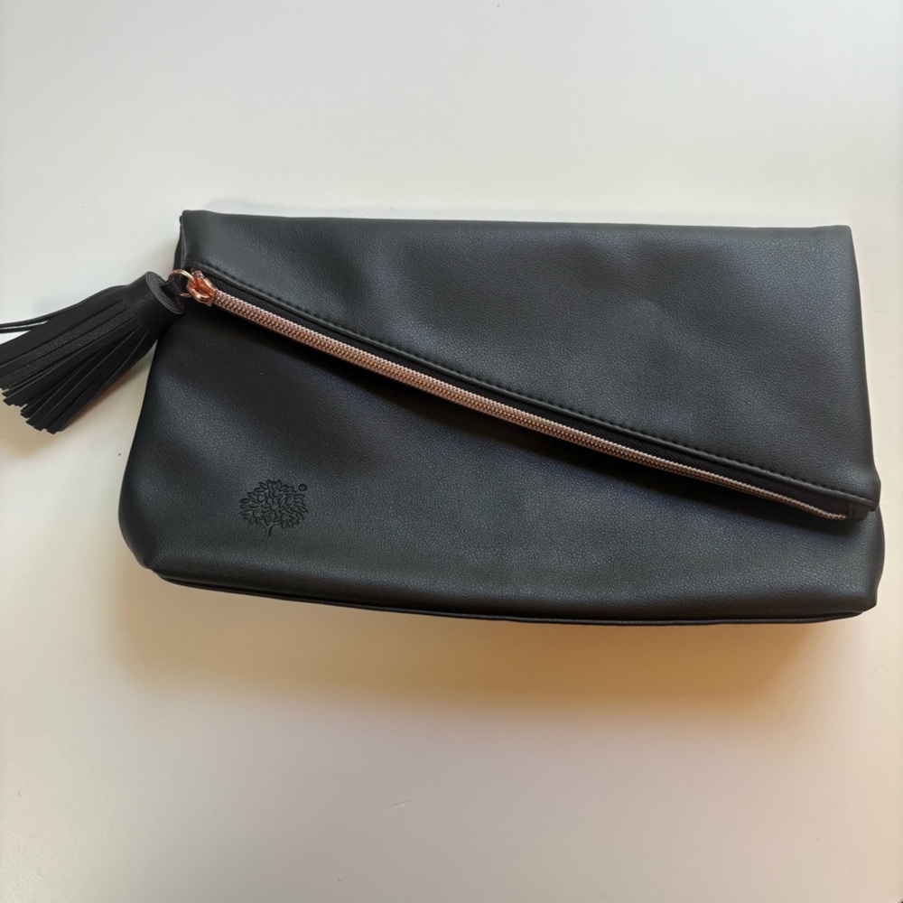 Anything But Basic Black Clutch - image 1